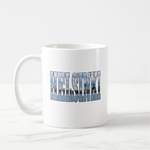 Helsinki Cityscape Mug Finland Travel Souvenir