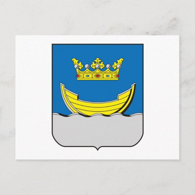 Helsinki Coat of Arms Postcard (Front)