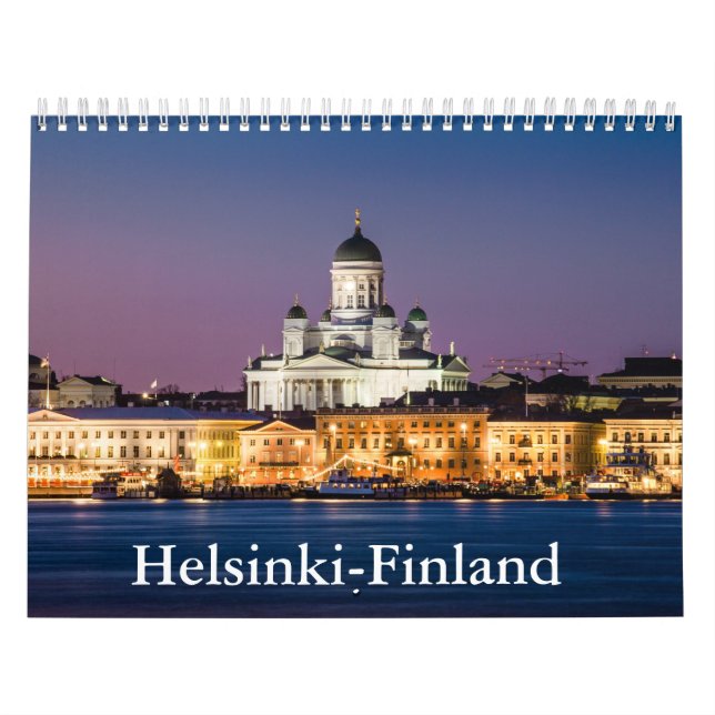 Helsinki-Finland Calendar (Cover)