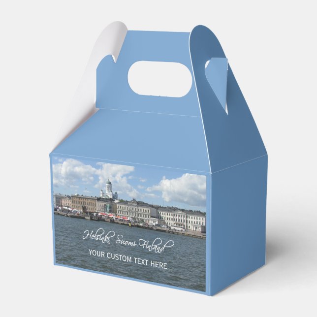 HELSINKI Finland custom favor box (Front Side)