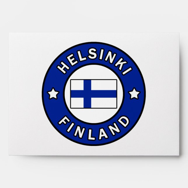 Helsinki Finland Envelopes (Front)