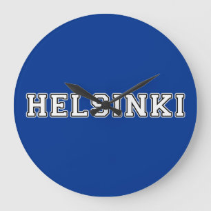 Helsinki Finland Large Clock