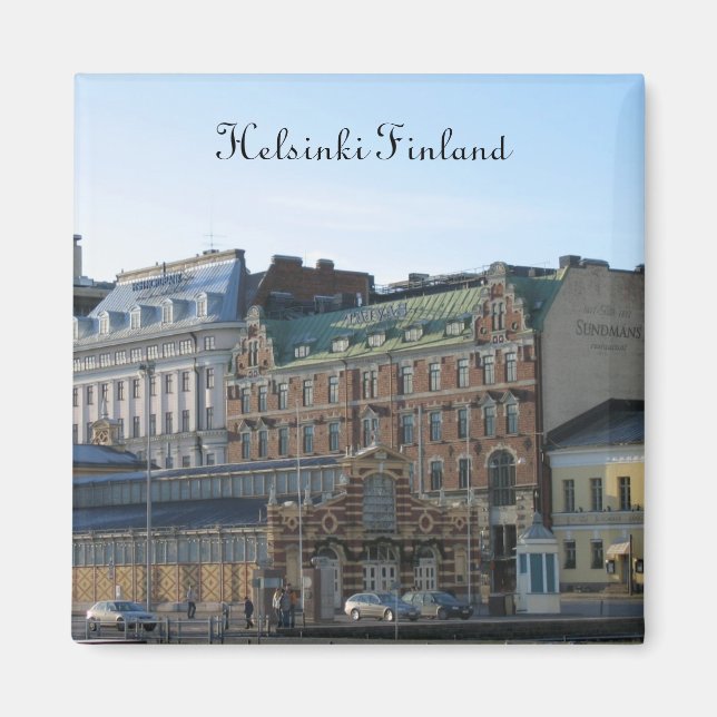 Helsinki Finland Magnet (Front)