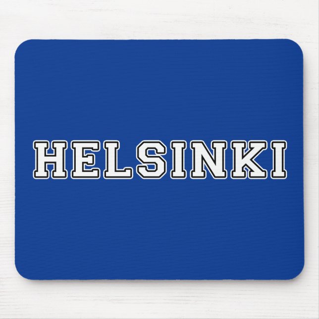 Helsinki Finland Mouse Mat (Front)