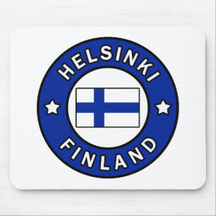 Helsinki Finland Mouse Mat