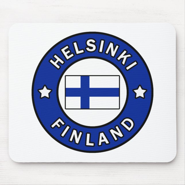 Helsinki Finland Mouse Mat (Front)