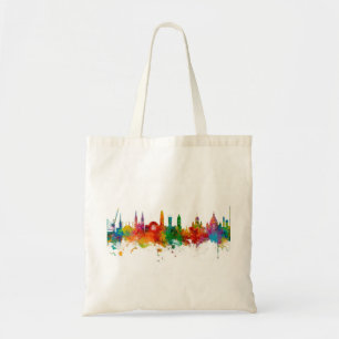 Helsinki Finland Skyline Tote Bag