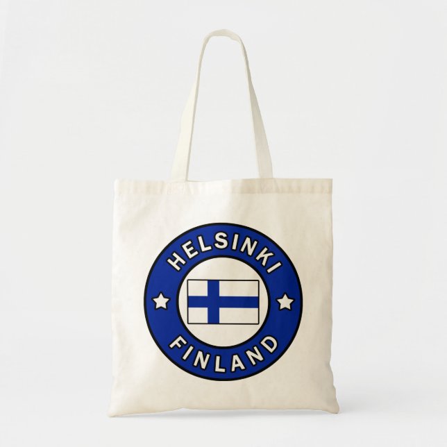 Helsinki Finland tote bag (Front)