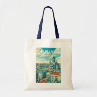 Helsinki Finland Travel Art Vintage