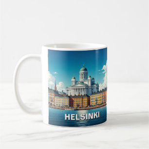Helsinki Finland Travel Coffee Mug