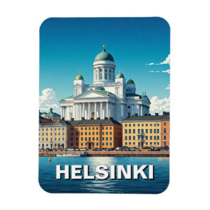 Helsinki Finland Travel Magnet