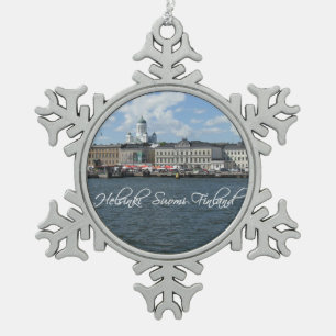 Helsinki Harbor custom ornament
