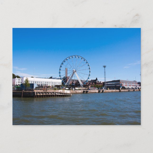 Helsinki Harbour Postcard (Front)