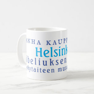 Helsinki Landmarks  Coffee Mug