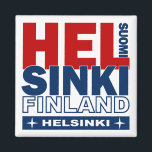 Helsinki magnet<br><div class="desc">Helsinki Finland magnet.</div>