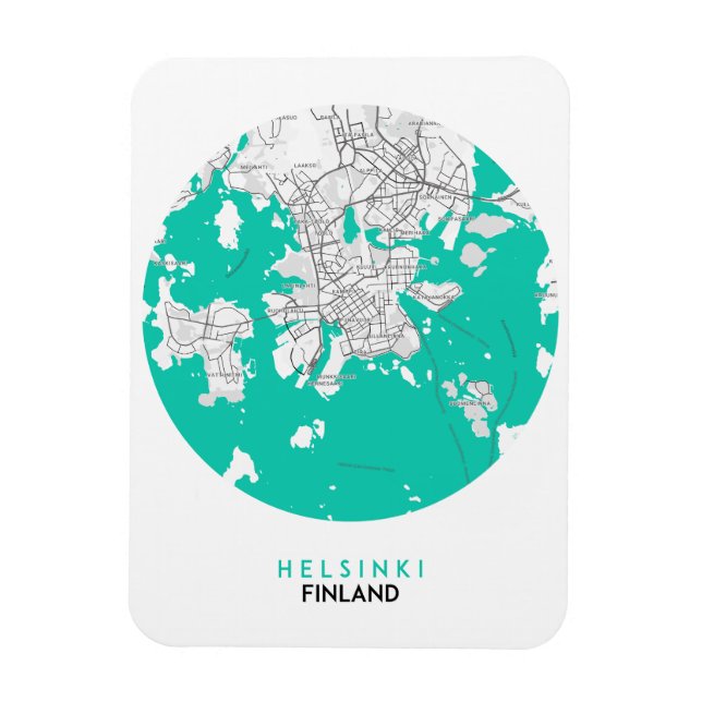 HELSINKI MEMORY MAGNET (Vertical)