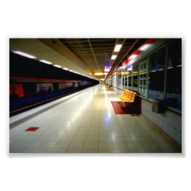 Helsinki Metro Photo Print (Front)