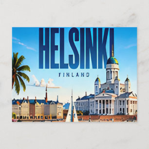 ❄️ Helsinki Modern Coastal City Style ❄️ Postcard