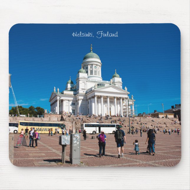 Helsinki Senate Square Mouse Mat (Front)