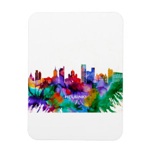 Helsinki Skyline Magnet