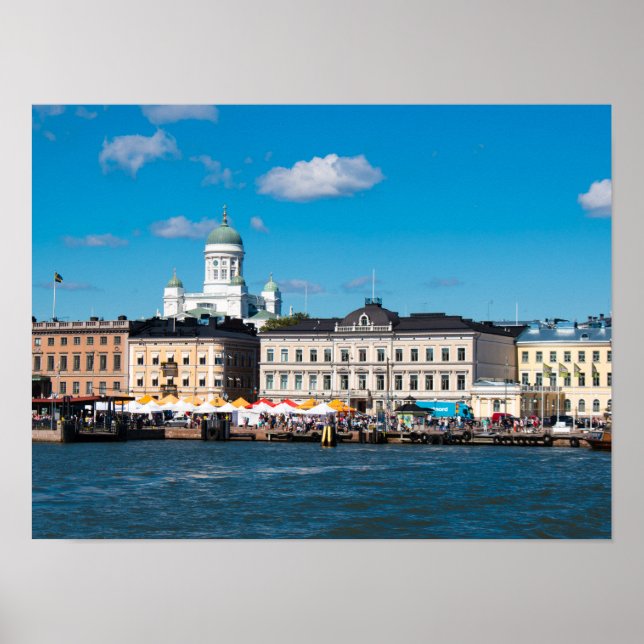 Helsinki skyline poster (Front)