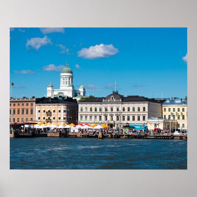 Helsinki Skyline Poster (Front)