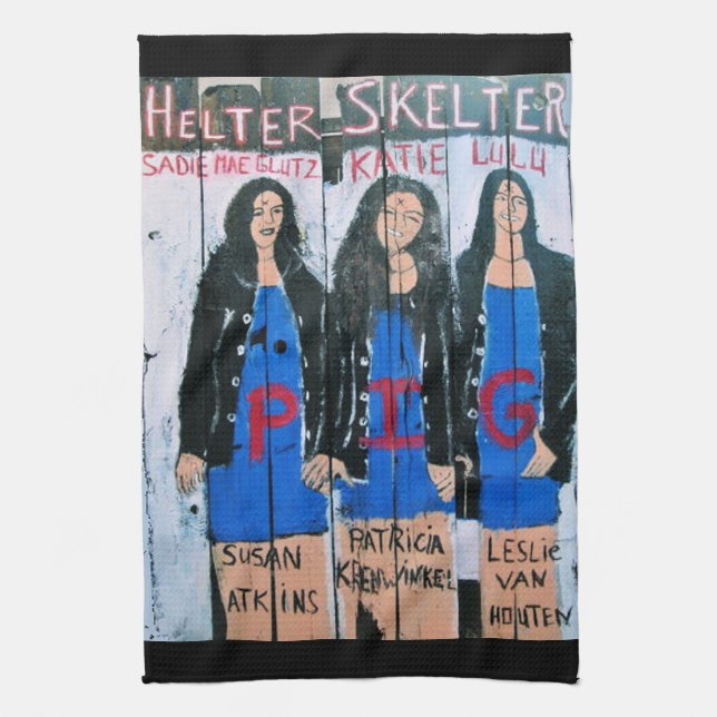HELTER SKELTER TEA TOWEL (Vertical)