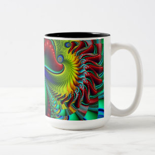 Helter Skelter Two-Tone Coffee Mug