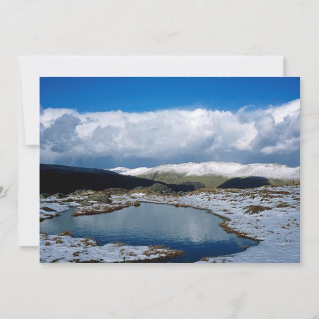 Helvellyn England Holiday Card (Front)