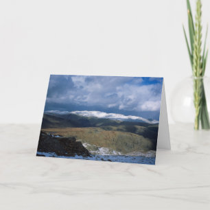 Helvellyn England Holiday Card