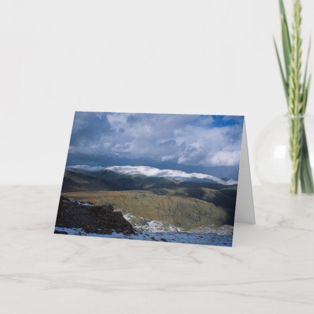 Helvellyn England Holiday Card (Front)