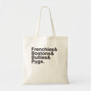 Helvetica Dogs Tote Bag