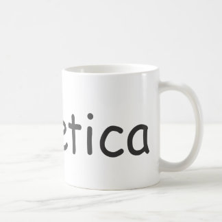 Helvetica in Comic Sans mug! Coffee Mug