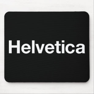 Helvetica Mouse Mat