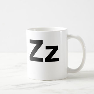 Helvetica Zz Coffee Mug
