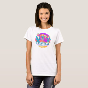 "HELVITICA" (Spelled like pronounced) BY JOHN HILL T-Shirt