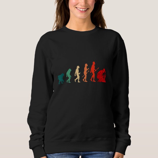 Heman Evolution Researcher History Archaeology Sweatshirt (Front)