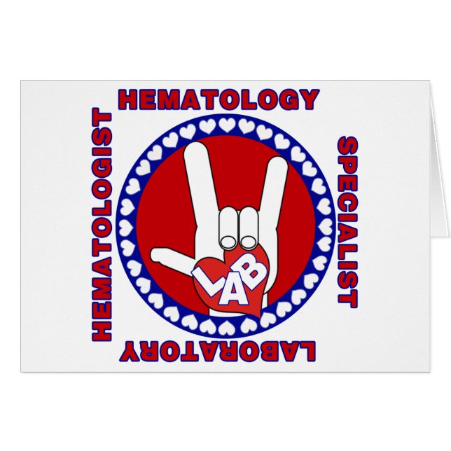HEMATOLOGIST HEMATOLOGY LAB SPECIALIST SQUARE LOGO (Front Horizontal)