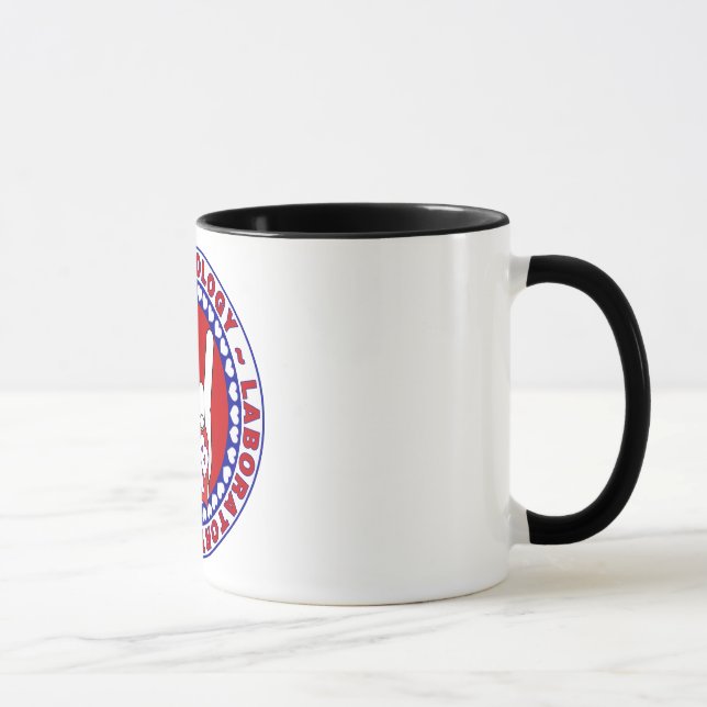 HEMATOLOGIST HEMATOLOGY SPECIALIST LOGO ROUND MUG (Right)