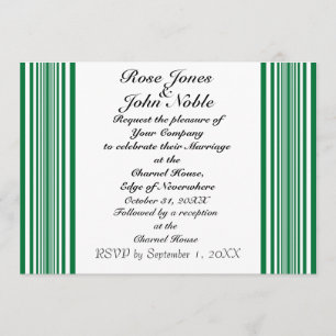 Hemera (Green) Wedding Invitation