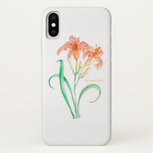 Hemerocallis (Day Lily) iPhone X Case