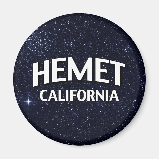 Hemet California Magnet (Front)