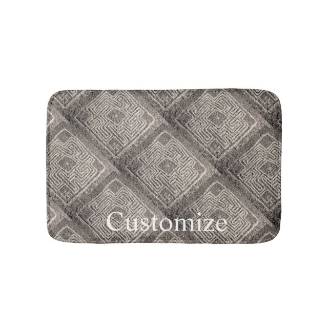 Hemet Maze Stone Thunder_Cove Bath Mat (Front)