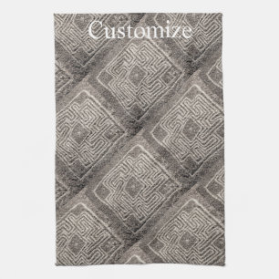Hemet Maze Stone Thunder_Cove Tea Towel