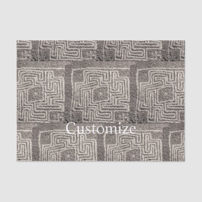 Hemet Maze Stone Thunder_Cove Tissue Paper (Front)