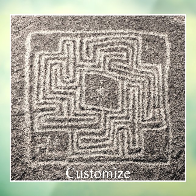 Hemet Maze Stone Thunder_Cove  Window Cling (Sheet 3)