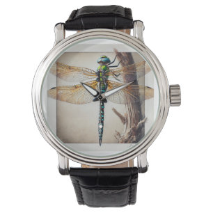 Hemicordulia Dragonfly 020924IREF248 - Watercolor Watch