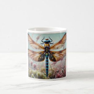 Hemicordulia Dragonfly 120924IREF243 - Watercolor Coffee Mug