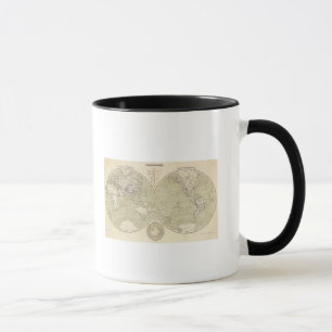 Hemisphere Atlas Map Mug