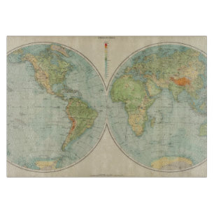 Hemispheres 12 physical cutting board